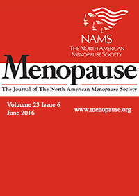 ژورنال Menopause June 2016