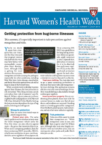 خبرنامه Harvard Womens Health Watch July 2016