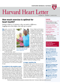 خبرنامه Harvard Heart Letter March 2016