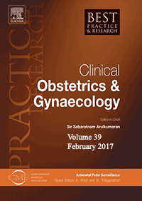 ژورنال Best Practice &amp; Research Clinical Obstetrics &amp; Gynaecology February 2017