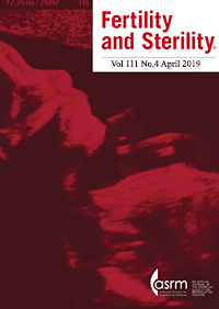 ژورنال Fertility &amp; Sterility April 2019