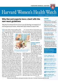 خبرنامه Harvard Womens Health Watch April 2016