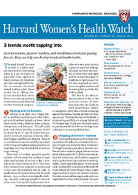 خبرنامه Harvard Womens Health Watch August 2016