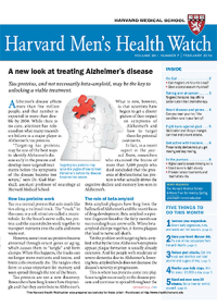 خبرنامه Harvard Mens Health Watch February 2016