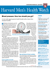 خبرنامه Harvard Mens Health Watch March 2016