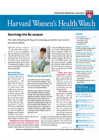 خبرنامه Harvard Womens Health Watch December 2016