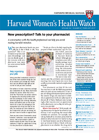 خبرنامه Harvard Womens Health Watch ّFebruary 2017