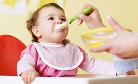 غذای جامد نوزاد 4 تا 7 ماهه